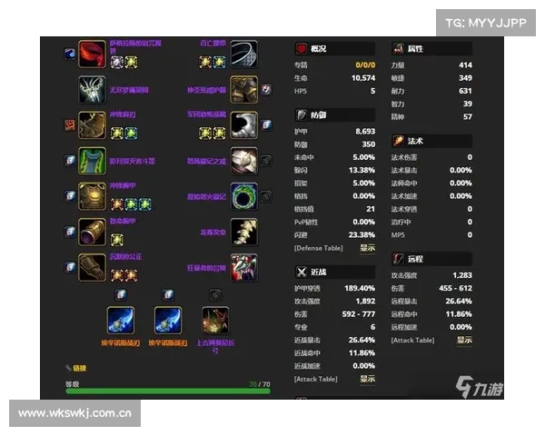 魔兽世界专业装备栏显示攻略 魔兽世界专业装备栏显示攻略